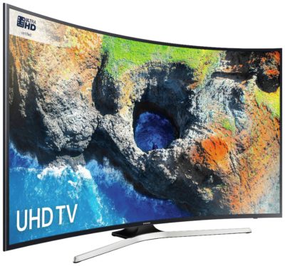 Samsung 55MU6220 55 Inch Curved 4K UHD Smart TV with HDR.